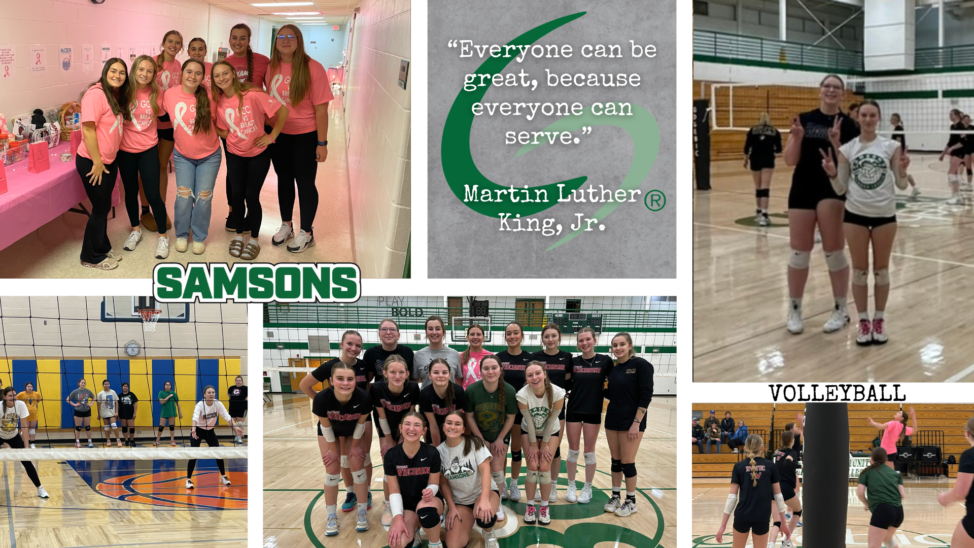 Samsons Volleyball Gives Back!